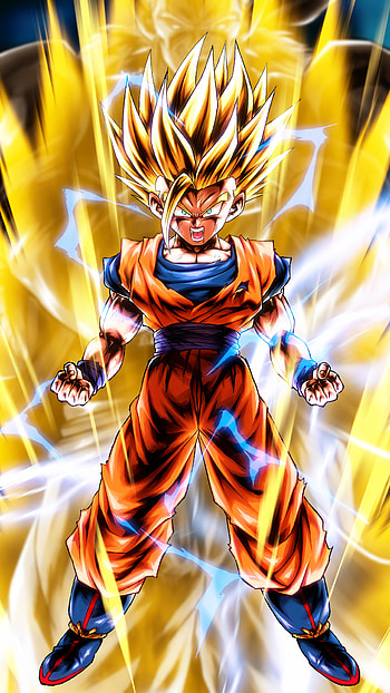 Teen Gohan DBL, dragon ball z, teen gohan, dragon ball legends, bojack, bojack unbound, dbz, super saiyan 2, anime HD phone wallpaper