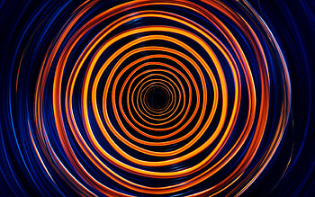 Spiral waves, abstract HD wallpaper
