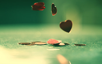 Background, Hearts, Love HD wallpaper