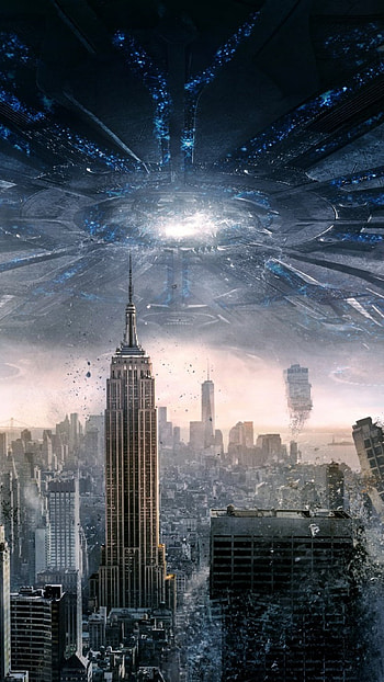 Empire State Building, Independence Day (Movie) HD phone wallpaper