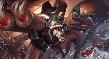 High Seas Kled, Kled (League Of Legends), video game, League Of Legends HD wallpaper