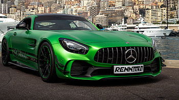 Renntech, Mercedes-AMG GT R, front, 2018 HD wallpaper