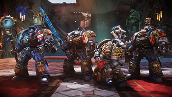 Warhammer 40k, Chaos Gate, Apocalyptic battles, Intense action HD wallpaper