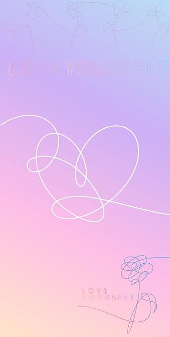BTS LOVE YOURSELF, Army, purple HD phone wallpaper