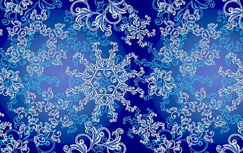 Snowflakes, winter, blue, white, snowflake, vector, pattern HD wallpaper