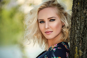 Unknown Model, babe, lady, model, blonde, woman HD wallpaper