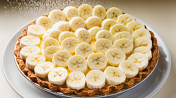 Delicious Banana Cream Pie - Ultra, banana cream pie, dessert, bakery HD wallpaper