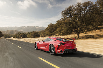 Auto, Toyota, Cars, Ft-1, Concept, Side View, Speed HD wallpaper
