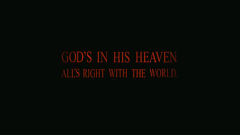Gods In His Heaven, typography, inspiration, comments, message, msg HD wallpaper