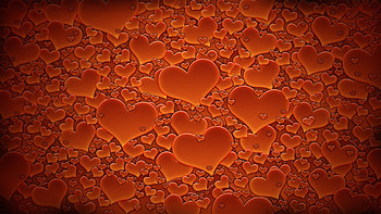 Background, Hearts HD wallpaper