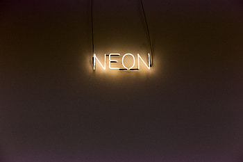 Words, Wall, Neon, Backlight, Illumination, Inscription HD wallpaper