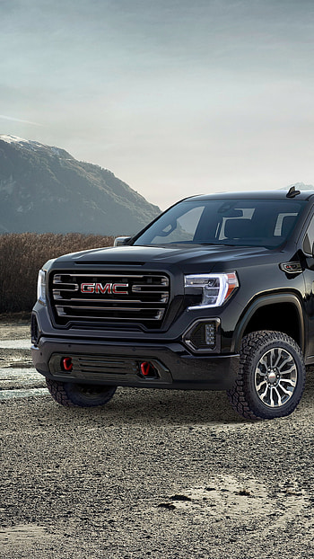 GMC Sierra AT4, High-performance truck, Off-road capability, Striking design HD phone wallpaper
