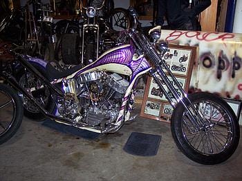 70's chopper Springier front end, looking, motorcycle, bike, bad-ass, good HD wallpaper