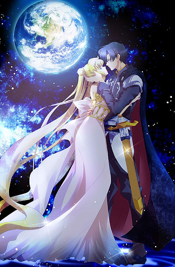Sailor Moon, Sailor Scouts, Friendship and love, Moonlight silver crystal HD phone wallpaper