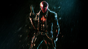 Red Hood Justice From The Shadow, red-hood, superheroes, artwork, art, digital-art, artstation HD wallpaper