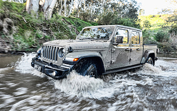 Jeep Gladiator Rubicon, , offroad, 2022 cars, AU-spec, Jeep Gladiator JT, car in river, SUVs, american cars, Jeep HD wallpaper