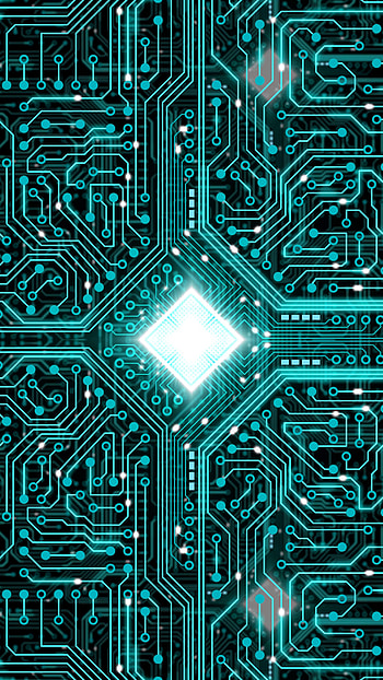 Texture, Textures, Glow, Chip, Cpu, Processor, Core, Nucleus, Track, Scheme, Tracks HD phone wallpaper