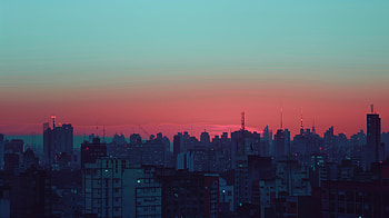 Evening Lights Buildings, buildings, city, ai, artist, artwork, digital-art HD wallpaper
