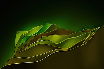Green Abstract Shape , green, abstract, artist, artwork, digital-art HD wallpaper