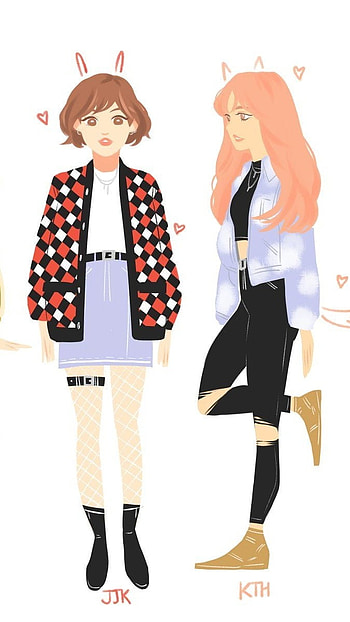 Bts Army Girl, BTS, Girls Art HD phone wallpaper