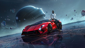 Pubg Mobile X Lamborghini Aventador Svj, lamborghini-aventador-svj, lamborghini-aventador, lamborghini, cars, pubg, games, video-games HD wallpaper