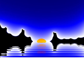 Sunrise, sky, abstract HD wallpaper