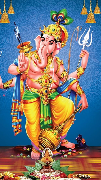 Ganpati Ka, Lord Ganesh, god HD phone wallpaper