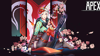 Wraith With Mask Black Background Apex Legends HD wallpaper