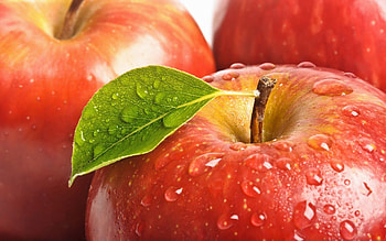Vibrant red apples, Delicious and juicy, Nutritious and healthy, Freshly picked HD wallpaper