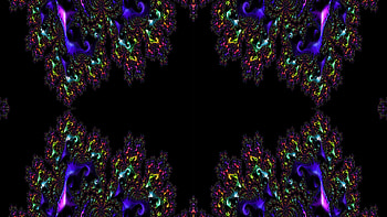 Trippy Psychedelic Fractal, trippy, psychedelic, aesthetic, pattern, Abstract, fractal HD wallpaper