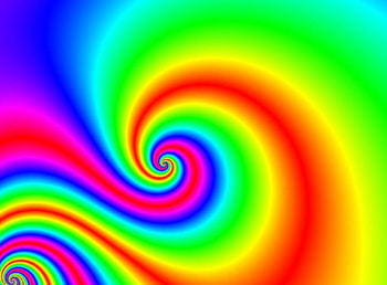 CURLS OF THE RAINBOW, CREATION, BRIGHT, COLOURS, RAINBOW HD wallpaper