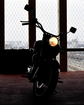 Motorcycles, Shine, Light, Front View, Motorcycle, Headlight HD phone wallpaper