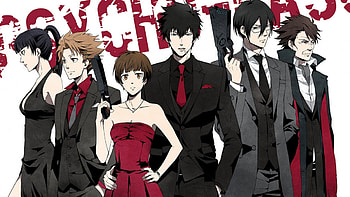 Psycho-Pass Shinya Kogami Tsunemori Akane Anime HD wallpaper