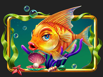 Golden Fish, summer, golden, fantasy, pesti, green, fish, orange, vara HD wallpaper
