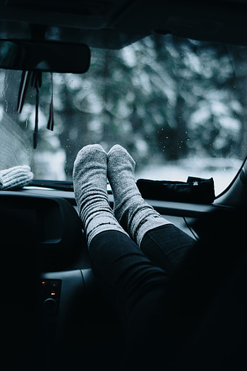 Miscellanea, Miscellaneous, Legs, Car, Journey, Relaxation, Rest, Mood HD phone wallpaper