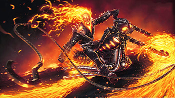 Ghost Rider Contest Of Champions, marvel-contest-of-champions, ghost-rider, superheroes, games, marvel HD wallpaper