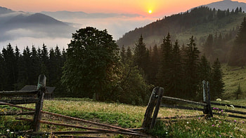 Ukrainian landscape , Serene views, Stunning beauty, Natural wonders HD wallpaper
