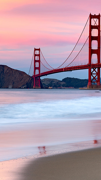 Golden Gate Bridge, San Francisco, Sony Xperia HD phone wallpaper