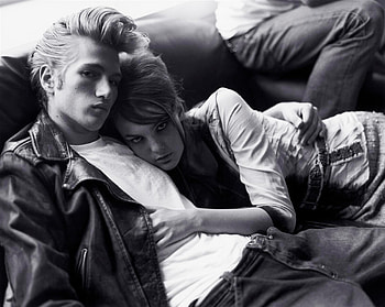 Be My Baby 03, fashion, caroline trentini, vogue italia, vogue, editorial, steven meisel HD wallpaper