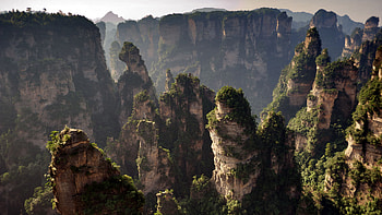 Zhangjiajie Travels, Zhangjiajie national forest park, Location HD wallpaper