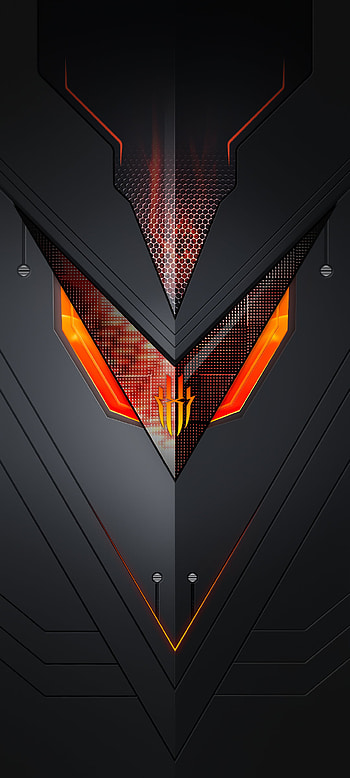 Red Magic 7 Pro, orange HD phone wallpaper