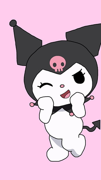 Kuromi, Cute, Cartoon HD phone wallpaper