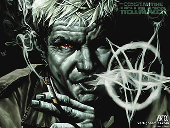Hellblazer, constantine, comic, fantasy HD wallpaper