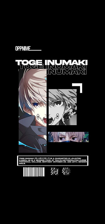 Toge inumaki, Jujutsukaisen, panime, anime HD phone wallpaper
