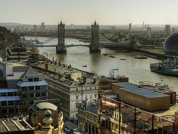Tower Bridge, vista hacia el este, bridge, este, vista, tower HD wallpaper