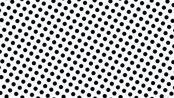 white polka dots spots black ghost white HD wallpaper