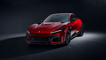 Novitec Ferrari Purosangue 2025, car, Ferrari, Ferrari Purosangue, red car HD wallpaper