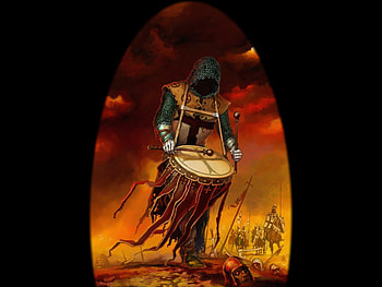 War Drums, fantasy, drums, warrior, war HD wallpaper