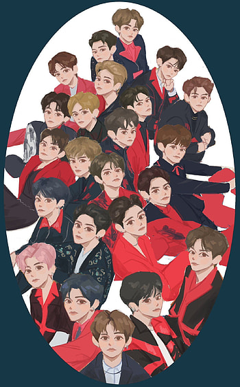 NCT K-pop Music, Chibi , Cute illustrations, NCT members HD phone wallpaper