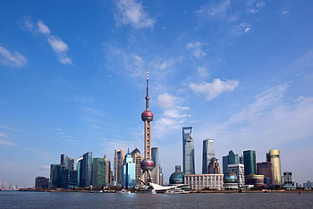 City Skylines, Shanghai, F5WC attributes, Skyline graphy HD wallpaper